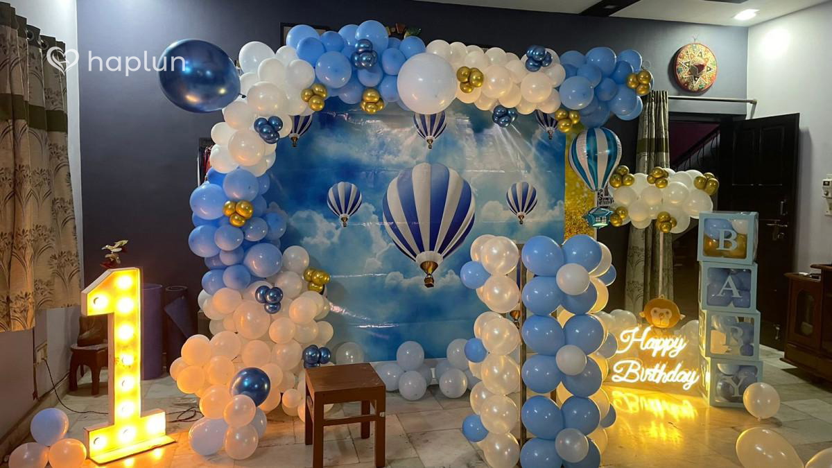 Air Balloon Theme Decoration