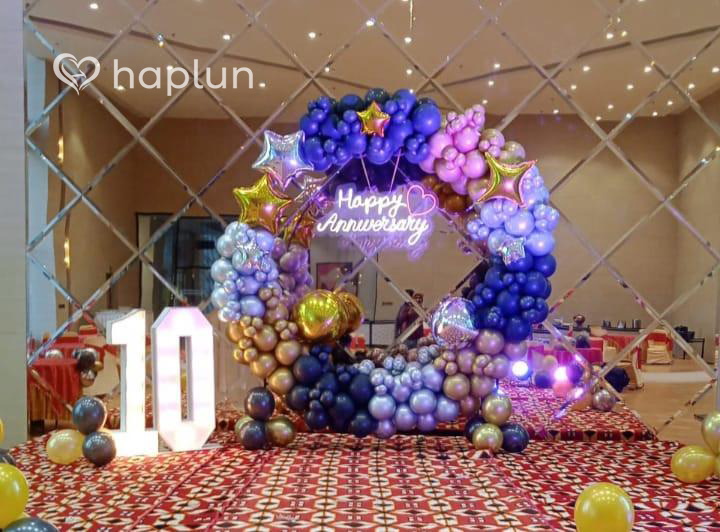 10th anniversary Party decoration