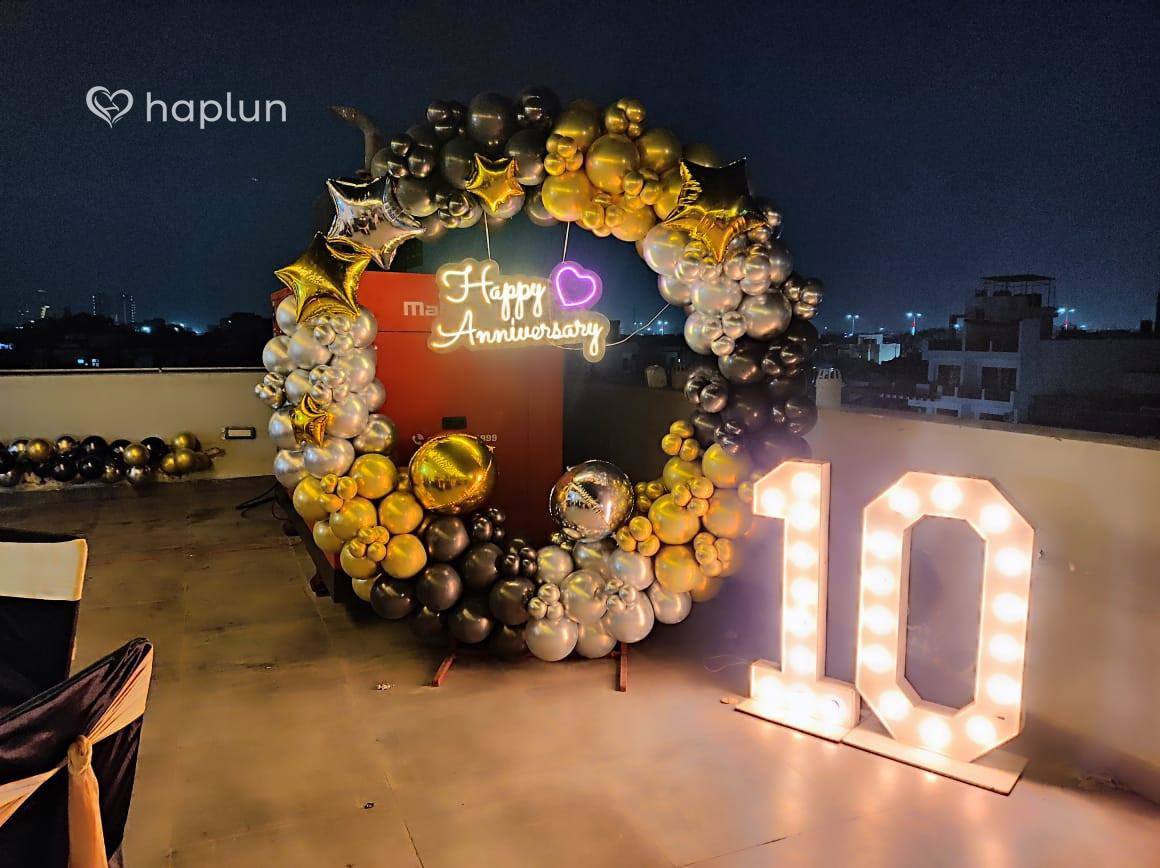 Anniversary Ring Decor for Surprise