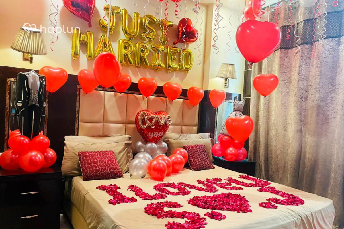 Room Decor for Just Married