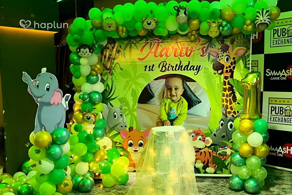 Jungle Safari balloon Decoration