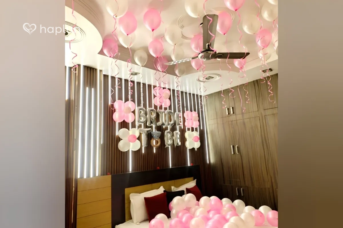 Metallic Bride to Be Decoration