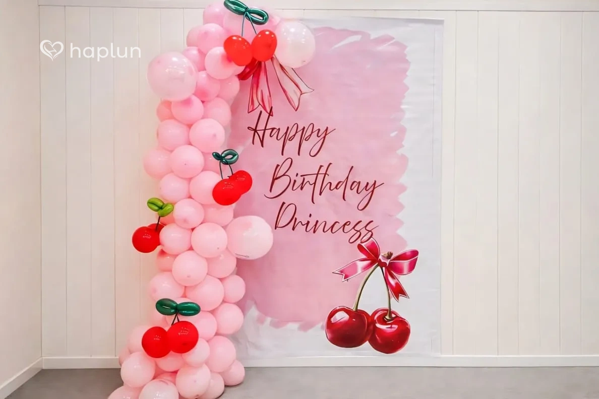 Sweet Cherry Birthday Decor