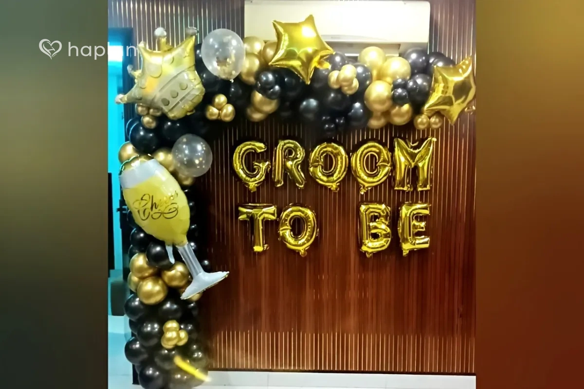 Bachelor Party Decor for Groom