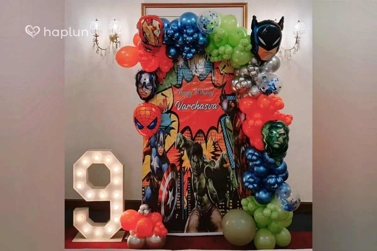 Avengers Birthday Decoration